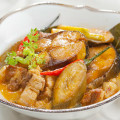 Cá nục kho chuối xanh